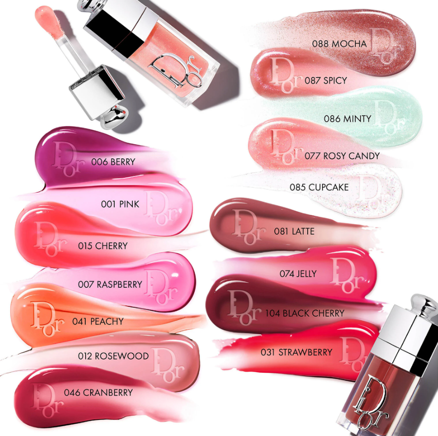 Dior Addict Lip Glow Oil - Huile à lèvres hydratante 24 h au fini ultra-brillant